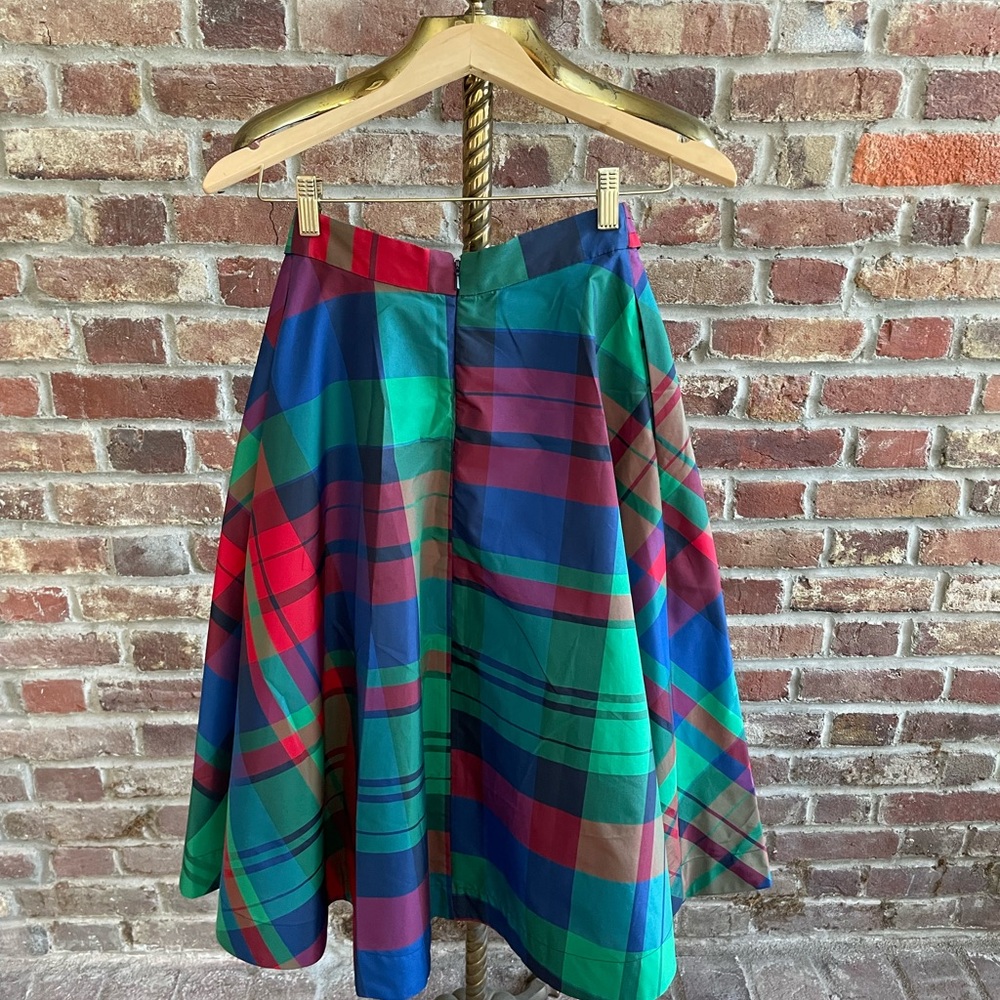 Maeve Plaid A-Line Skirt - Picture 5 of 5